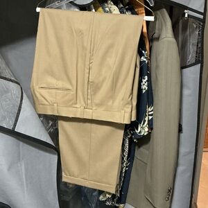 L.L. Bean Men's Tan Dress Pants